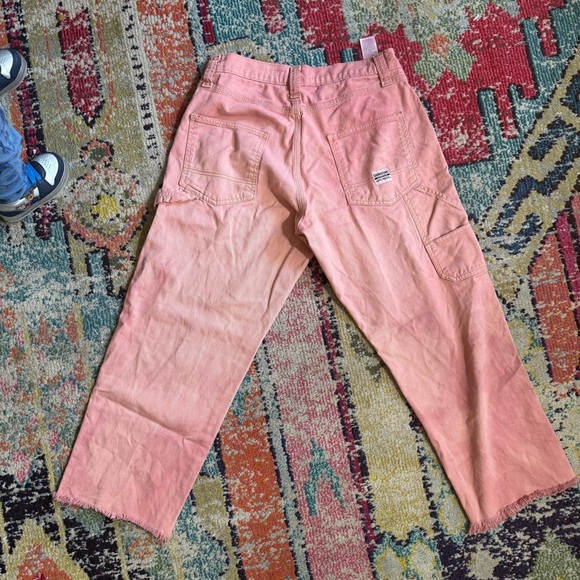 Signature Levi Strauss carpenter tiedye pink pants w30 - Picture 2 of 8